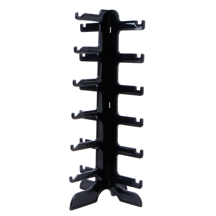 Suporte Organizador de Joias com 6 Níveis para Óculos de Sol, Óculos e Armações
