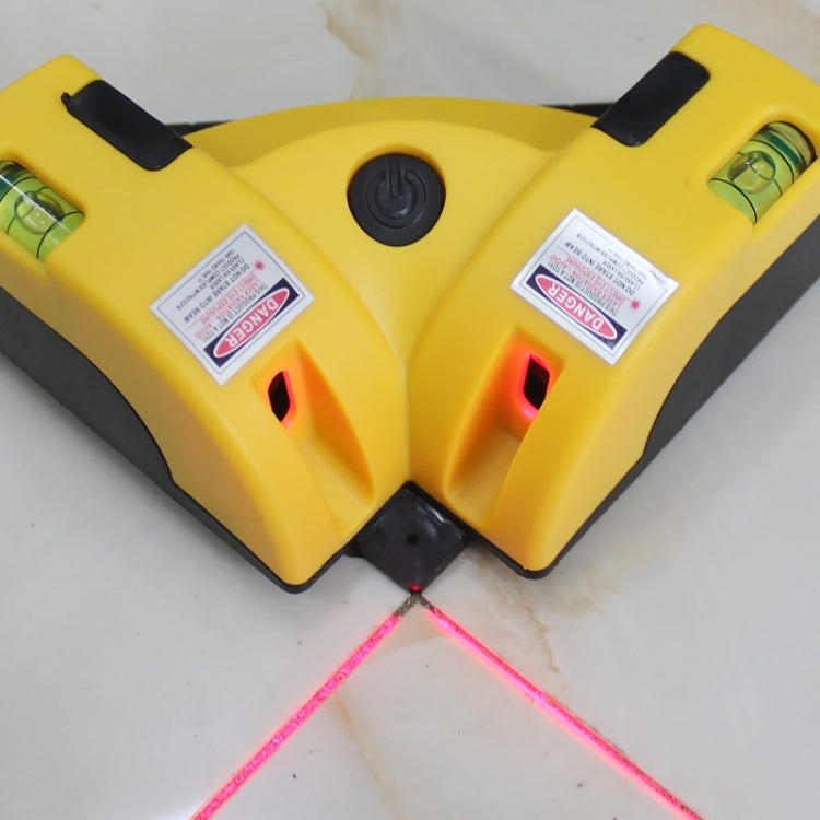 Nível a Laser de Ângulo Reto 90 Graus Linha Cruzada Nível de Azulejos Ferramenta de Medição a Laser, Ferramenta Laser 90 Graus