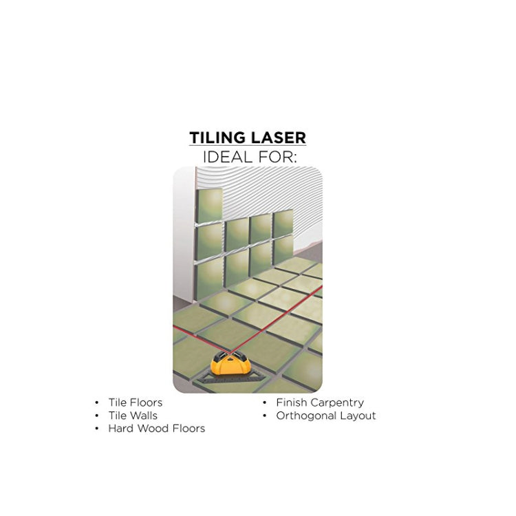 Nível a Laser de Ângulo Reto 90 Graus Linha Cruzada Nível de Azulejos Ferramenta de Medição a Laser, Ferramenta Laser 90 Graus