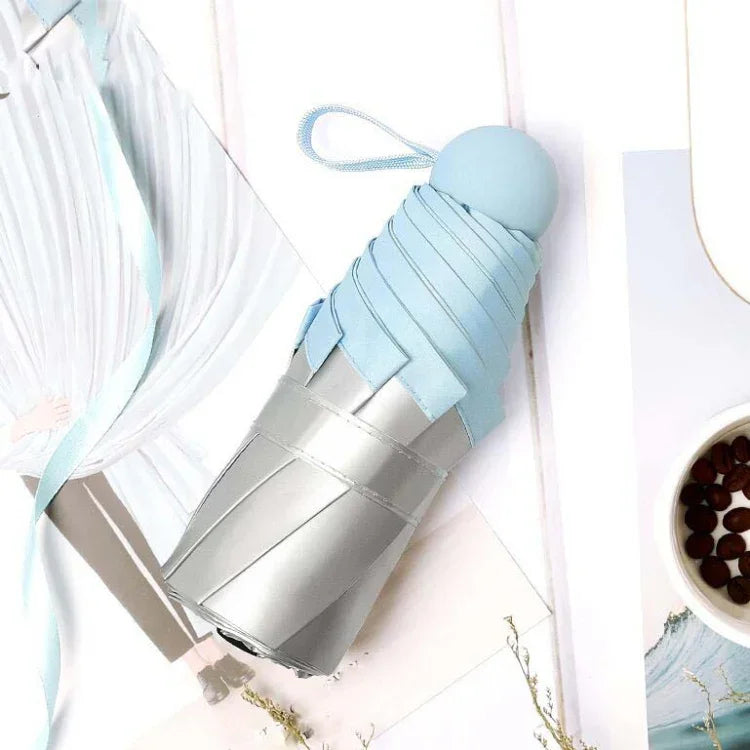 Guarda-chuva Mini de Bolso Protetor Solar Anti-UV