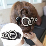 Presilha de Cabelo com Strass Grampos de Cabelo Acessórios Grandes Ferramentas de Estilização Acessórios para Cabelo Feminino