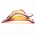 Presilha de Cabelo com Strass Grampos de Cabelo Acessórios Grandes Ferramentas de Estilização Acessórios para Cabelo Feminino