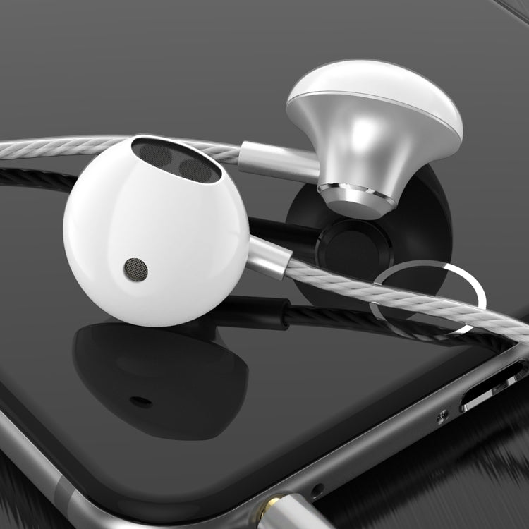 Auricular Estéreo com Graves PTM D31 Auriculares com Microfone Mãos Livres para Desporto e Jogos para Telemóveis Samsung Xiaomi