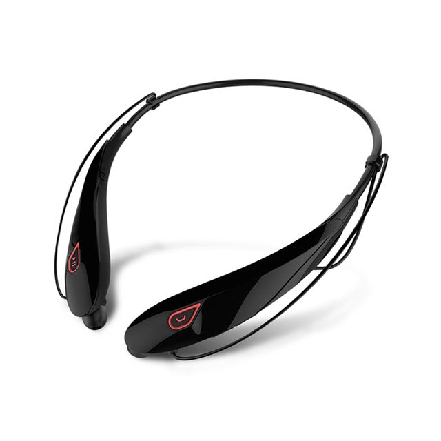 Auriculares Estéreo Bluetooth Sem Fios para Desporto com Microfone e Grande Capacidade de Bateria