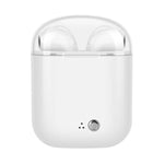 Auricular Bluetooth Sem Fios Binaural I7s TWS com Estojo de Carregamento Platinado