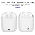 Auricular Bluetooth Sem Fios Binaural I7s TWS com Estojo de Carregamento Platinado