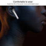 Auricular Bluetooth Sem Fios Binaural I7s TWS com Estojo de Carregamento Platinado