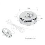 Varal Retrátil Portátil de Aço Inoxidável para Roupa, Interior e Exterior, Suporte para Secar Roupa, Varal de Parede em Aço Inoxidável