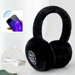 Protetores Auriculares Bluetooth de Inverno em Pelúcia à Prova de Vento para Homens e Mulheres