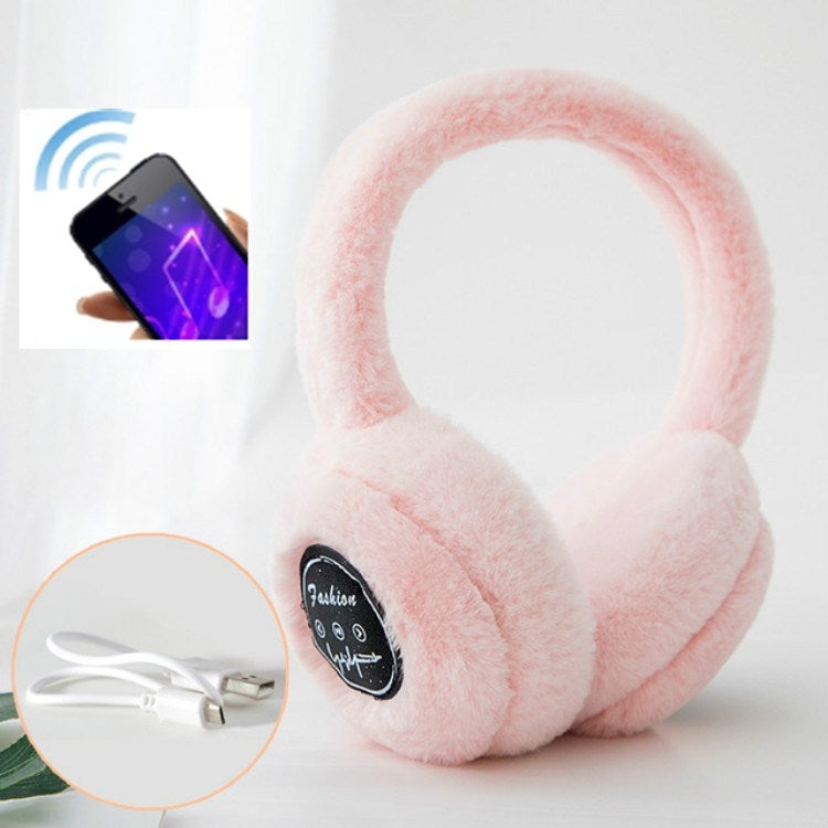 Protetores Auriculares Bluetooth de Inverno em Pelúcia à Prova de Vento para Homens e Mulheres