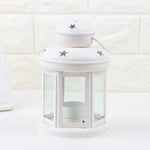 Hollow Star Iron Candle Holder Metal Crafts Portable Candle Holder Decoration