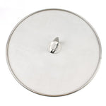 Tampa de Aço Inoxidável à Prova de Óleo para Fritura, Rede Protetora Contra Salpicos, Tabuleiro de Pizza, Utensílio de Cozinha, Tampa à Prova de Óleo 33cm