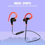 Auricular Bluetooth Sem Fios AiWei BT-01 com Microfone e Gancho para Desporto