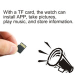 A1 Smartwatch Bluetooth com Ecrã IPS de 1,54 polegadas Suporta Chamadas Música Fotografia Cartão TF
