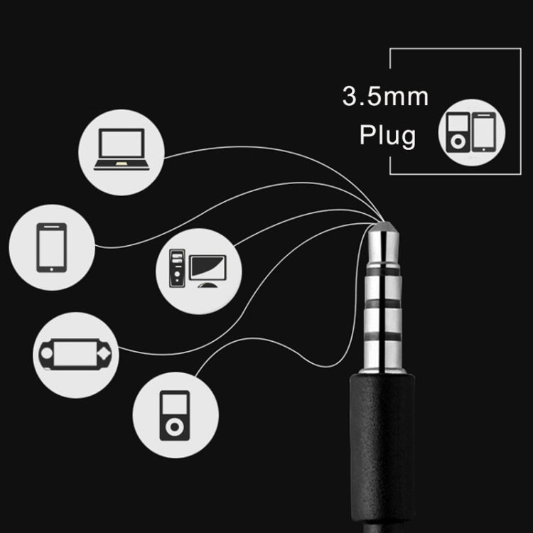 Auriculares Com Fios 3.5mm Mãos Livres In Ear com Microfone para Xiomi iPhone MP3 Player Portátil