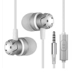 Auriculares Com Fios 3.5mm Mãos Livres In Ear com Microfone para Xiomi iPhone MP3 Player Portátil