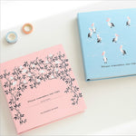 DIY Loose-leaf Self-adhesive Photo Album, He Finch, Pelican, Yellow Pear, Pink Flamingo