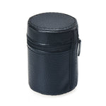 2 Conjuntos de Copos Pequenos de Vinho em Aço Inoxidável para Exterior, Conjunto de Copos Portáteis para Caminhadas, Camping e Viagens com Estojo de Couro, Copo Pequeno Portátil de 30ml para Viagem