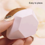 Pincel de Base em Pétala Pincéis de Maquilhagem para BB Cream Pincel para Pó Solto Kit Plano Pincel de Maquilhagem, Preto, Rosa