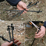 5 PCS Pregos de Aço Reforçados para Tenda de Campismo Longa Exterior, 20cm