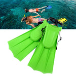 1 par de barbatanas ajustáveis para adulto, barbatanas de natação para snorkel, barbatanas de mergulho (Laranja), barbatanas de mergulho (Verde), barbatanas de mergulho (Azul), barbatanas de mergulho (Amarelo)