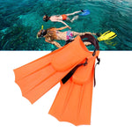 1 par de barbatanas ajustáveis para adulto, barbatanas de natação para snorkel, barbatanas de mergulho (Laranja), barbatanas de mergulho (Verde), barbatanas de mergulho (Azul), barbatanas de mergulho (Amarelo)