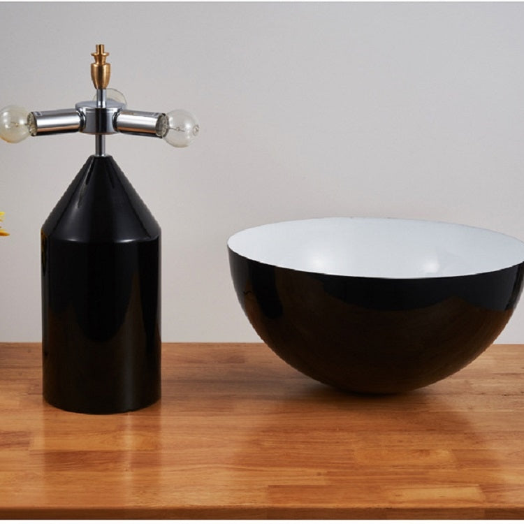 Candeeiro de mesa metálico em forma de cogumelo LED E14 para decoração de quarto, ficha EU, S preto, L preto, S branco, L branco, S dourado, L dourado