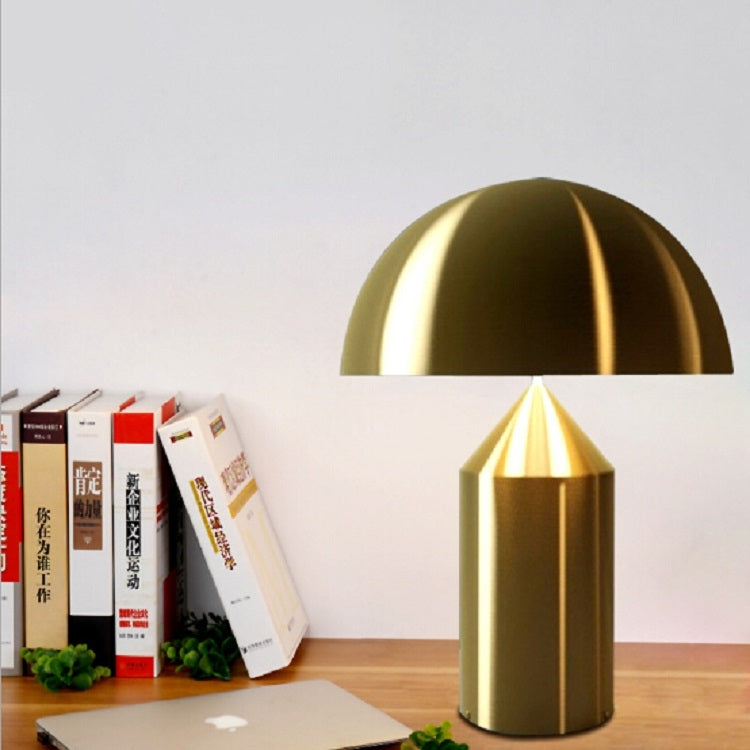 Candeeiro de mesa metálico em forma de cogumelo LED E14 para decoração de quarto, ficha EU, S preto, L preto, S branco, L branco, S dourado, L dourado