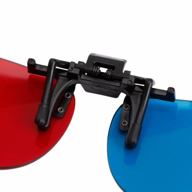 Óculos Estéreo 3D Vermelho e Azul para Miopia e Filmes 3D, Computador e TV Dedicados