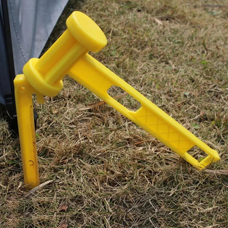 Martelo para Estacas de Tenda de Campismo ao Ar Livre Martelo de Plástico Gadgets para Passeios de Campismo