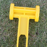 Martelo para Estacas de Tenda de Campismo ao Ar Livre Martelo de Plástico Gadgets para Passeios de Campismo