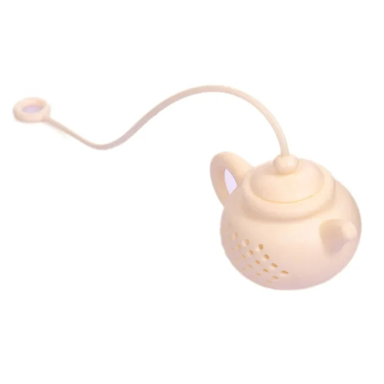 3 Peças Infusor Criativo de Silicone em Forma de Chávena de Chá, Filtro de Chá Seguro para Limpeza