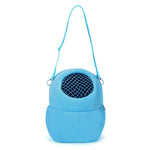Bolsa para Animais Pequenos Transportadora para Hamster Cor Pura Bolsa de Viagem com Trela, S