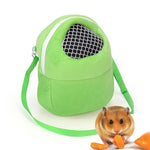 Bolsa para Animais Pequenos Transportadora para Hamster Cor Pura Bolsa de Viagem com Trela, S