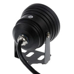 Projetor subaquático para piscina de 10W com temporizador, projetor subaquático para aquário DC 12V, luz branca quente, luz branca