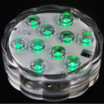 Luz Subaquática Impermeável para Aquário com Botão RGB para Mergulho