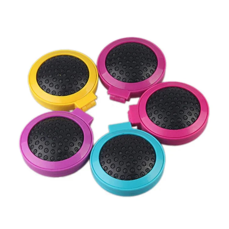 10 PCS Pente de Bolso Dobrável Pequeno para Massagem de Viagem, Cor Aleatória