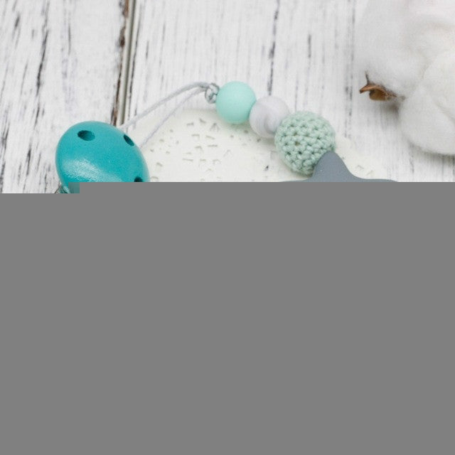 Clipe de Chupeta de Silicone DIY, Corrente de Chupeta Colorida