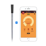 Termómetro inteligente sem fios Bluetooth para forno de cozinha BBQ, intervalo de temperatura dos alimentos: 0-100 graus