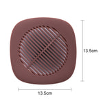 Filtro Quadrado para Lava-loiça, Tampa de Drenagem para Chão de Casa de Banho Anti-cabelos, Drenagem de Chão de Sanita, Filtro para Cozinha, Esgoto, Piscina, Drenagem de Chão de Sanita Anti-cabelos