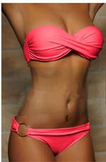 Conjunto de Biquíni Sexy de Verão para Mulher, Roupa de Praia Push Up, L, S, M