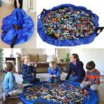 Saco de Armazenamento Portátil para Brinquedos de Crianças, Bolsa de Cordão Fashion e Prática, 100cm, 45cm
