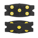 Capa de Sapatos Antiderrapante para Gelo com 5 Dentes para Gelo e Neve