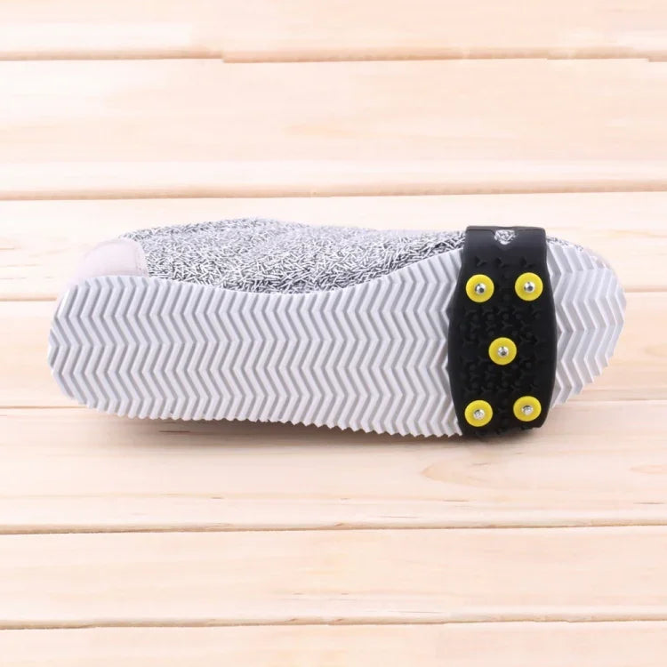 Capa de Sapatos Antiderrapante para Gelo com 5 Dentes para Gelo e Neve