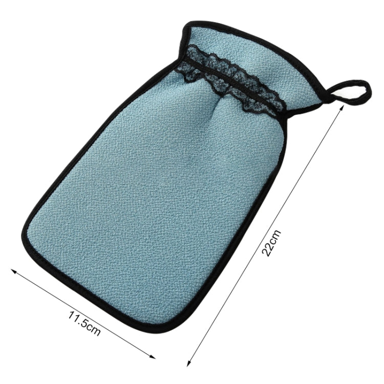 2 Luvas de Banho para Duche Esfoliantes para Lavagem da Pele Spa Massagem Ferramentas de Limpeza para Casa de Banho