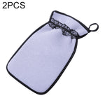 2 Luvas de Banho para Duche Esfoliantes para Lavagem da Pele Spa Massagem Ferramentas de Limpeza para Casa de Banho