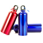 Garrafa de Água de Alumínio para Desporto ao Ar Livre, Garrafa Portátil de Montanhismo, Garrafa para Ciclismo, 600ml