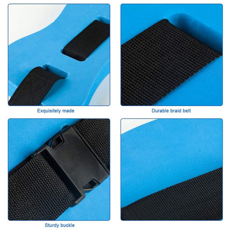 Cinto de Natação Flutuante Ajustável em Espuma EVA para Costas, Equipamento de Treino de Cintura para Adultos e Crianças, Ferramenta de Prancha Flutuante EVA (Azul), Ferramenta de Prancha Flutuante EVA (Rosa), Ferramenta de Prancha Flutuante EVA (Amarelo)
