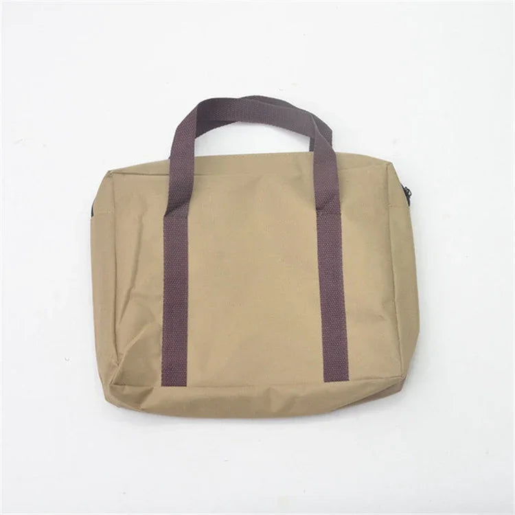 Fogão Dobrável Portátil para Churrasco em Aço Inoxidável, Grelhador de Carvão para Camping ao Ar Livre, Fogão de Madeira, 21x21x27cm