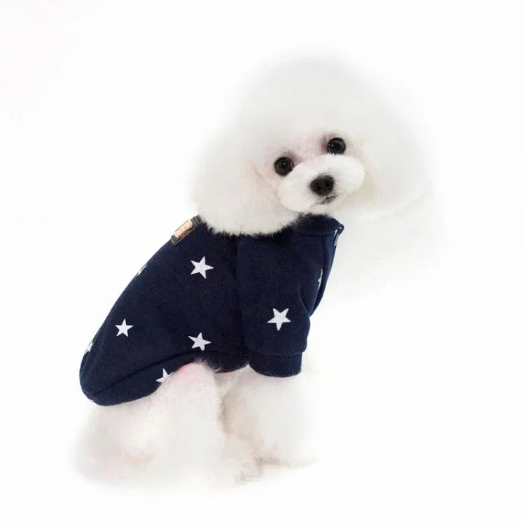 Camisola de Estrela de Cinco Pontas para Outono e Inverno para Animais, Roupa Quente para Animais, L, XXL, XL